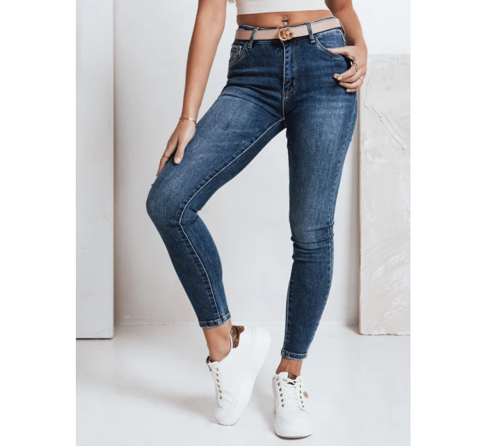 Dámské úzké džíny modré Dstreet model 21992829 - FashionStreet