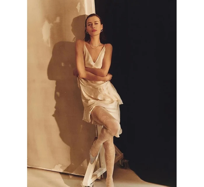 Gabriella Květinové punčocháče 20 den 2-4 Gabriella Květinové punčocháče 20 den 2-4