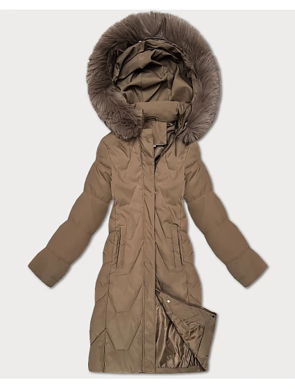 Dámska zimná bunda s kapucňou J Style camel (16M9201-84) Dámska zimná bunda s kapucňou J Style camel (16M9201-84)