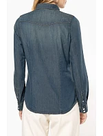 K Denim halenka s dlouhým rukávem 20.K blue model 22509896 - Kariban K Denim halenka s dlouhým rukávem 20.K blue model 22509896 - Kariban