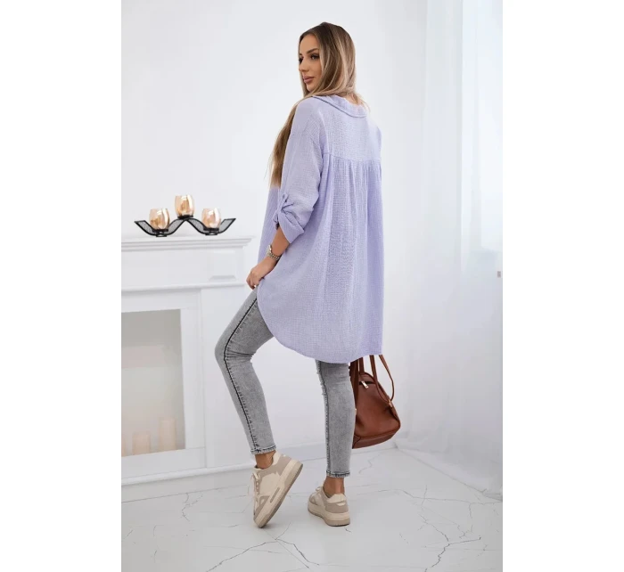 Bavlněná mušelínová košile