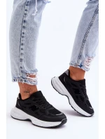 Modne Damskie Buty Sportowe Z Siateczką Czarne Venice