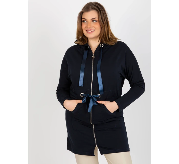 Dámska mikina EM BL HW 20 464.02P tmavo modrá - FPrice