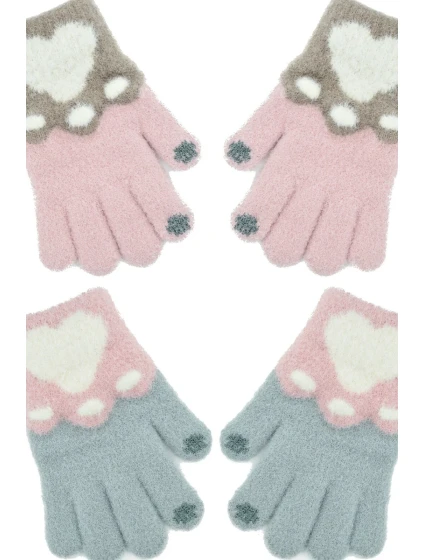 Rękawiczki  dziewczęce model 21848940 - Noviti