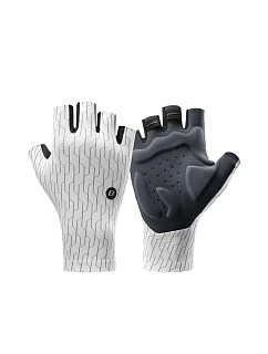 Rockbros cestné cyklistické rukavice veľkosť: S - bielo-čierne
