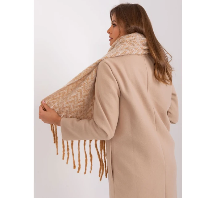 Szalik AT SZ model 18987513 camelowy - FPrice