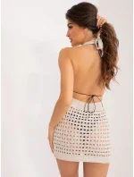 Šaty EM SK LR 04.26 svetlo béžová