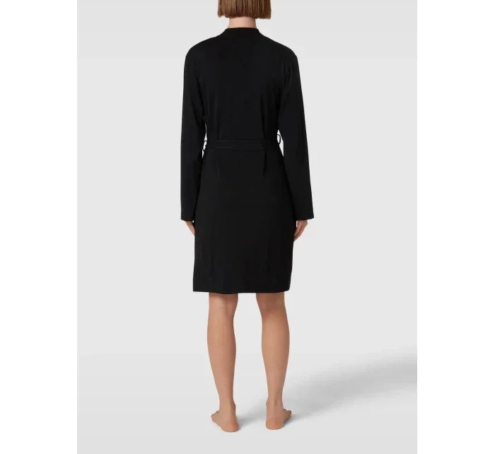 Krátky dámsky župan YI2122635 001 čierny - DKNY Krátky dámsky župan YI2122635 001 čierny - DKNY