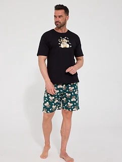 Pyžamo Cornette 326/348 Billionaire, krátke rukávy, veľkosti S–2XL