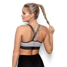 Fitness top Ariela grey - ELDAR