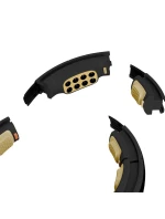 HHM13 NOVÝ HULA HOP ČIERNY/ZLATÝ S MAGNETMI A ZÁVAŽÍM + POČÍTADLO HMS HHM13 NOVÝ HULA HOP ČIERNY/ZLATÝ S MAGNETMI A ZÁVAŽÍM + POČÍTADLO HMS