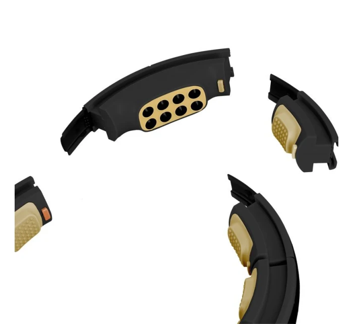 HHM13 NOVÝ HULA HOP ČIERNY/ZLATÝ S MAGNETMI A ZÁVAŽÍM + POČÍTADLO HMS HHM13 NOVÝ HULA HOP ČIERNY/ZLATÝ S MAGNETMI A ZÁVAŽÍM + POČÍTADLO HMS