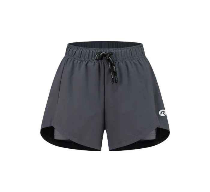 Rogelli dámske šortky 2v1 AYA grey XL