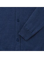 Pánský pletený cardigan s výstřihem do V 11. charcoal marl model 22476190 - Russell Athletic Pánský pletený cardigan s výstřihem do V 11. charcoal marl model 22476190 - Russell Athletic