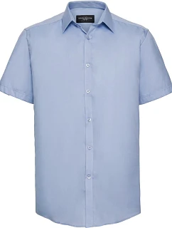 Košile s krátkým rukávem, vzor rybí kost 11. light blue model 22476048 - Russell Athletic