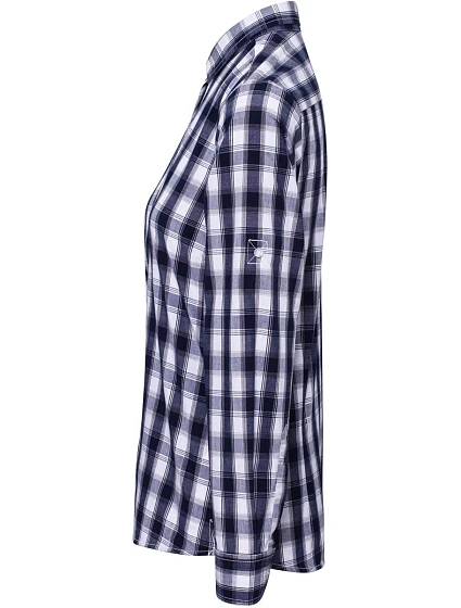 PR 350 Popelínová halenka s dl. rukávem white/navy model 22484192 - Premier PR 350 Popelínová halenka s dl. rukávem white/navy model 22484192 - Premier