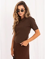 Sweter PM SW SF263.77 brązowy