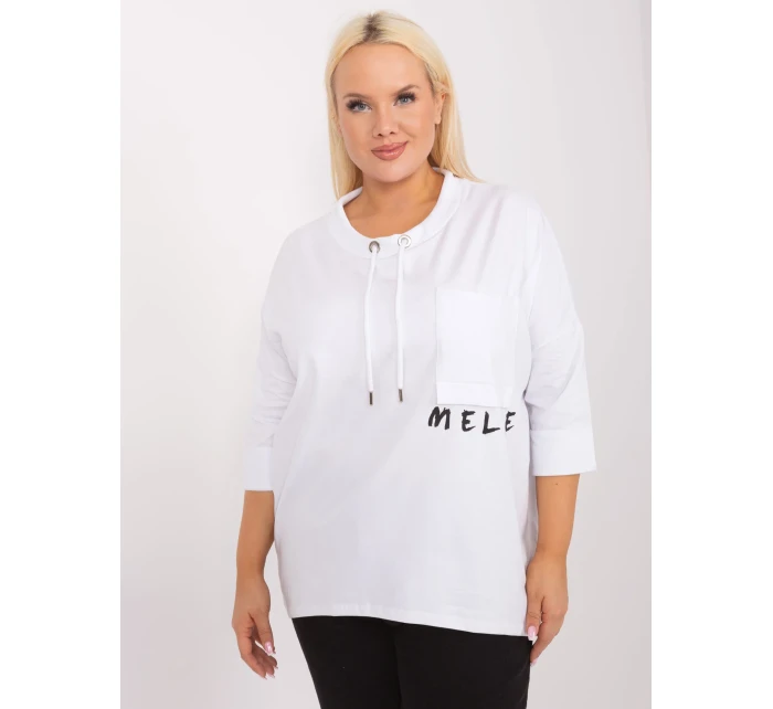 Bluzka RV BZ model 19465472 ecru - FPrice Bluzka RV BZ model 19465472 ecru - FPrice