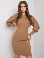 RV šaty SK 6079.65 svetlohnedé