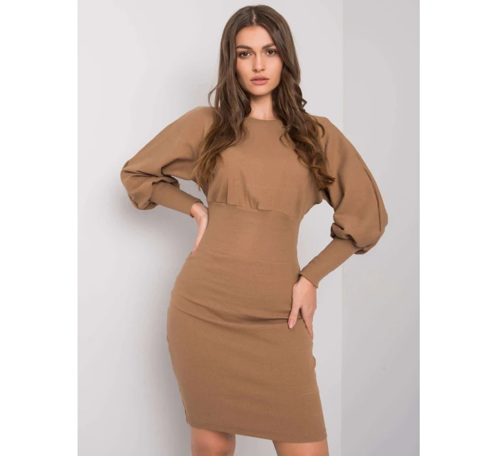 RV šaty SK 6079.65 svetlohnedé