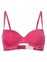 Dámska podprsenka QF5146E VHZ tmavo ružová - Calvin Klein