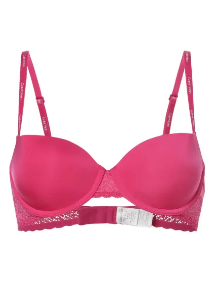 Dámska podprsenka QF5146E VHZ tmavo ružová - Calvin Klein Dámska podprsenka QF5146E VHZ tmavo ružová - Calvin Klein