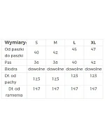 MAXI šifonové šaty s rozparkem model 22148349 - numoco