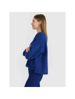 Dámská mikina model 21434887 oversize bez kapuce - 4F