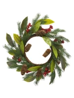 SLÁVNOSTNÉ DEKORATÍVNE GIRLANDY PU ZDOBENÉ 43CM