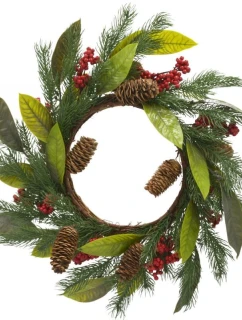 SLÁVNOSTNÉ DEKORATÍVNE GIRLANDY PU ZDOBENÉ 43CM