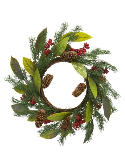 SLÁVNOSTNÉ DEKORATÍVNE GIRLANDY PU ZDOBENÉ 43CM