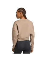Dámská mikina béžová model 21953670 - ADIDAS Dámská mikina béžová model 21953670 - ADIDAS
