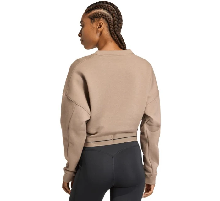 Dámská mikina béžová model 21953670 - ADIDAS Dámská mikina béžová model 21953670 - ADIDAS