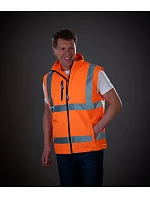 HV 006 HiVis softshellová vesta hi vis model 22501509 - Yoko HV 006 HiVis softshellová vesta hi vis model 22501509 - Yoko