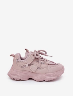 Dětské tenisky na platformě růžové model 21692454 - Boto