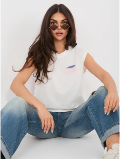 T shirt model 22024860 biały - FPrice