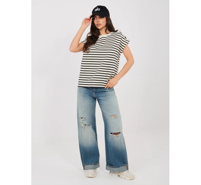 T shirt model 22024958 jasny beżowy - FPrice