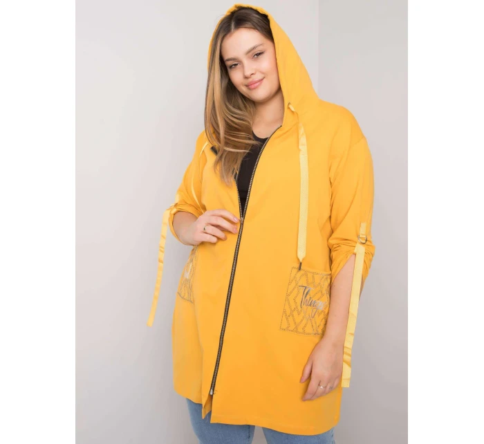 Mikina RV BL model 17419991 tmavě žlutá - FPrice Mikina RV BL model 17419991 tmavě žlutá - FPrice