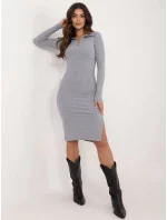 Šaty RV SK 9956.45 sivé Šaty RV SK 9956.45 sivé