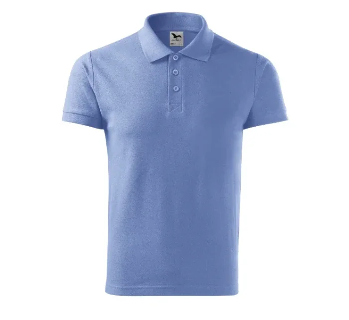 Cotton polokošile pánská nebesky modrá Cotton polokošile pánská nebesky modrá