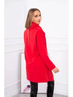 Tunika nadmernej veľkosti 0017 červená - Kesi