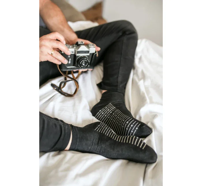 Pánske vzorované ponožky 054