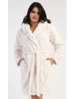 Dámsky krátky župan s kapucňou Karolína