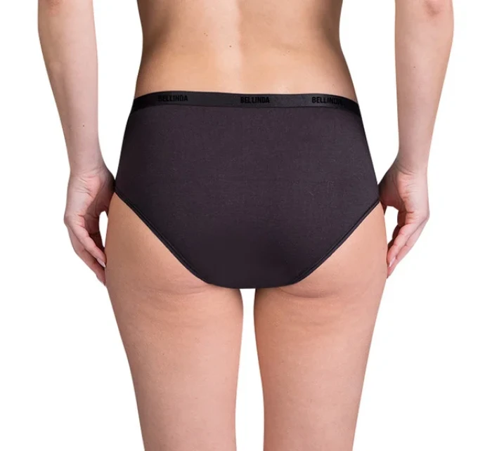 Dámske bavlnené nohavičky LADIES COTTON BOXER - BELLINDA - Black