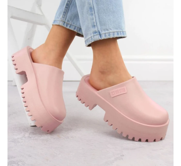 Dreváky s tvrdou podrážkou Big Star W NN274020 INT2083C