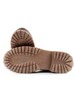 Wrangler Yuma pánske sobolie topánky elegantné kožené topánky tmavohnedé