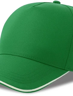 Recy Five 5 panelová sandwich kšiltovka green/white model 22450447 - Atlantis Headwear