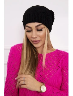 Sandra K210 fleecová čiapka čierna