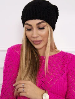 Sandra model 18750747 fleecová čepice černá - K-Fashion