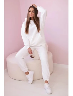 Bavlnená súprava s potlačou ecru